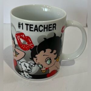 2011 Betty Boop #1 Teacher Universal Studios Mug